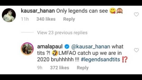 Amala Paul shocking reply to dirty comments on her body