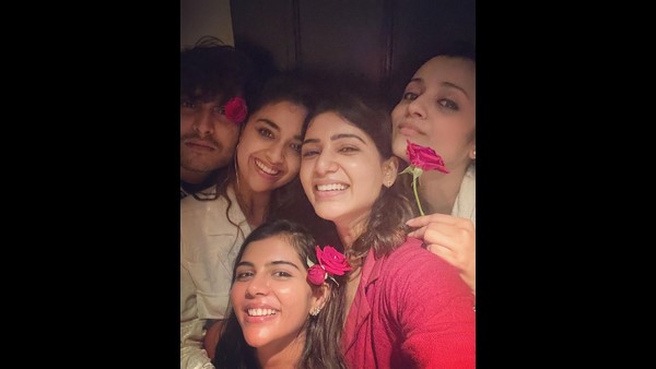 ತ್ರಿಷಾ, ಕೀರ್ತಿ ಜೊತೆ ಸಮಂತಾ ಪಾರ್ಟಿ