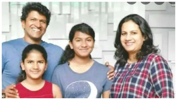 Puneeth Rajkumars Daughter Dhruthi Came To See Her Father Puneeth Rajkumars Daughter Dhruthi Came To See Her Father