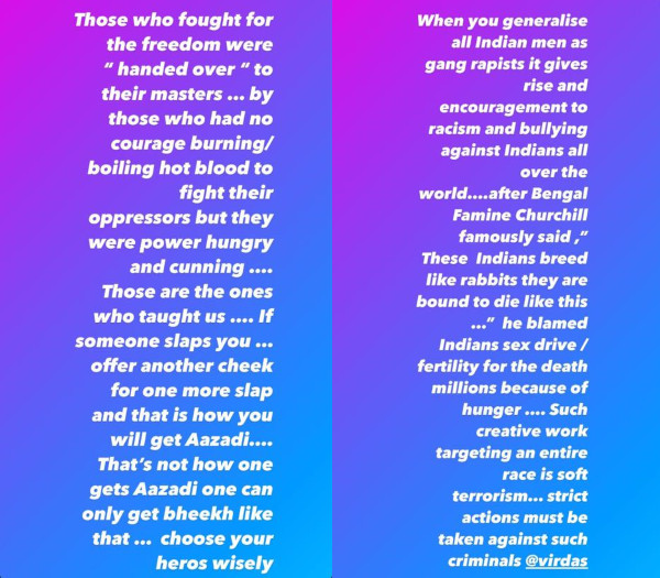 Actress Kangana Ranaut Now Targets Mahatma Gandhi; Post Goes Viral Actress Kangana Ranaut Now Targets Mahatma Gandhi; Post Goes Viral