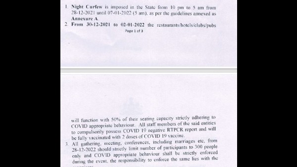 ಹೊಟೇಲ್, ಪಬ್‌ಗಳಿಗೆ ಶೇ.50ರಷ್ಟು ನಿರ್ಬಂಧ 