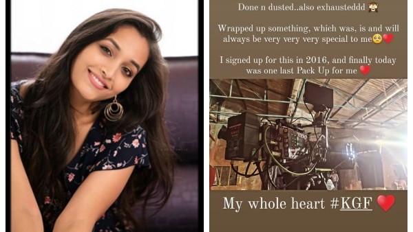 KGF2 ಶೂಟಿಂಗ್ ಮುಗಿಸಿ ಸಂದೇಶ ಹಂಚಿಕೊಂಡ ಶ್ರೀನಿಧಿ ಶೆಟ್ಟಿ!