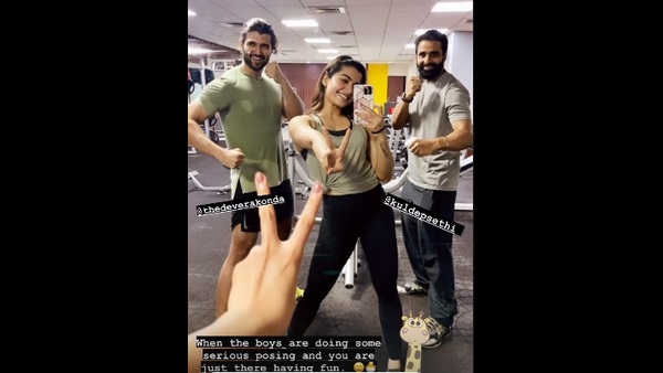 ವರ್ಕ್‌ಔಟ್‌ನಲ್ಲೂ ಪಾರ್ಟ್ನರ್ 