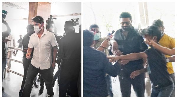  ಏರ್‌ಪೋರ್ಟ್‌ನಲ್ಲಿ ತೆಲುಗು ತಾರೆಯರು 