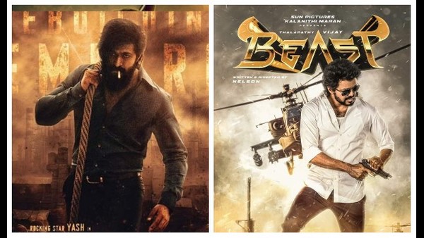 ಏಪ್ರಿಲ್ 14 'ಕೆಜಿಎಫ್ 2', ಏಪ್ರಿಲ್ 13 'ಬೀಸ್ಟ್'!