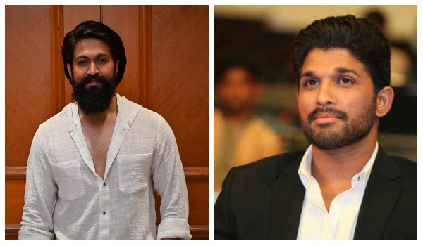 ಇಲ್ಲಿ ಅಲ್ಲು ಅರ್ಜುನ್, ಅಲ್ಲಿ ಯಶ್! ಇಲ್ಲಿ ಅಲ್ಲು ಅರ್ಜುನ್, ಅಲ್ಲಿ ಯಶ್!