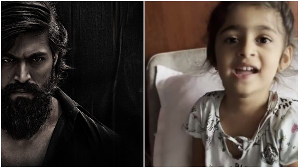 Yash Shared Twitter Video Of His Daughter Ayra Making Fun Of Rokcy Bhai Yash Shared Twitter Video Of His Daughter Ayra Making Fun Of Rokcy Bhai