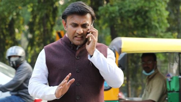 Minister Dr K Sudhakar Acted In Kannada Movie Thanuja Minister Dr K Sudhakar Acted In Kannada Movie Thanuja