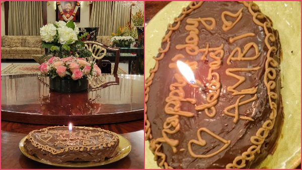 Ambareesh Birth Anniversary: Sumalatha Celebrates With Special Cake 