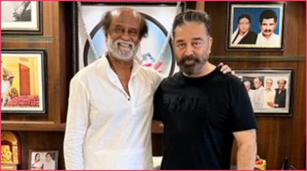 ರಜನಿ-ಕಮಲ್ ಫೋಟೊ ವೈರಲ್ ರಜನಿ-ಕಮಲ್ ಫೋಟೊ ವೈರಲ್