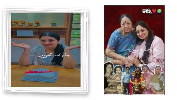 ಕೇಕ್ ಕಟ್ ಮಾಡಿ ಆನಂದಿಸಿದ ಆಶಾ 