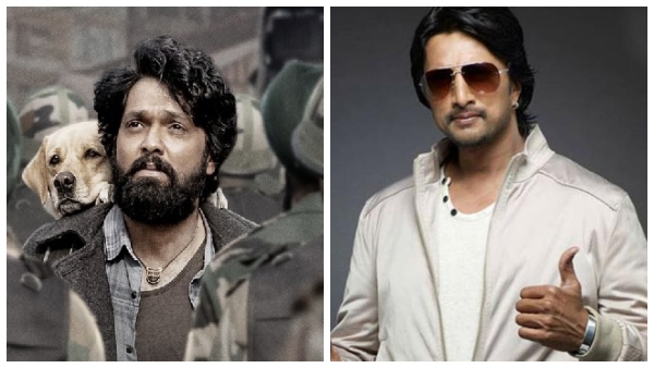 Kichcha Sudeep Reviews 777 Charlie, Lauds Rakshit Shetty and Movie Team Kichcha Sudeep Reviews 777 Charlie, Lauds Rakshit Shetty and Movie Team