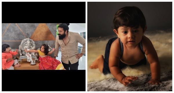 Rocking Star Yash Start Wild Wednesday With Son Yatharv And Ayra Rocking Star Yash Start Wild Wednesday With Son Yatharv And Ayra