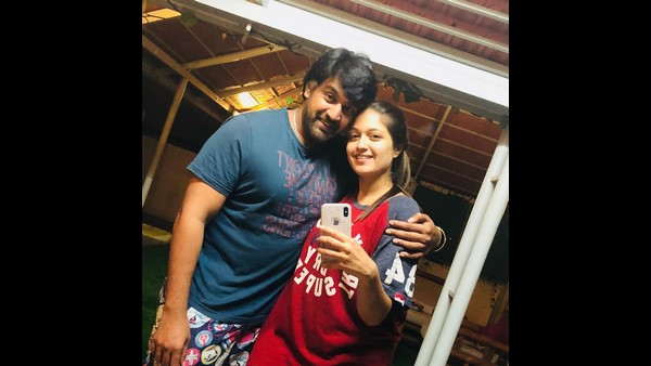 Meghana Raj Remember Chiranjeevi Sarja On Her 32nd Birthday 