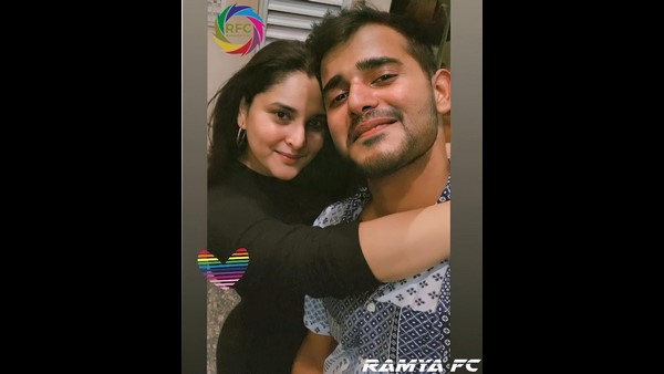 Actress Ramya Latest Photo With Boy Goes Viral