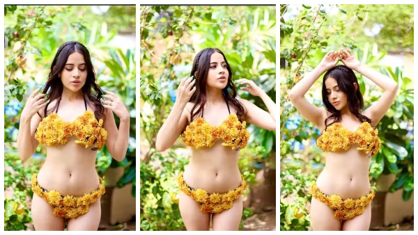 Urfi Javed Flower Bikini Vidio Viran On Social Media