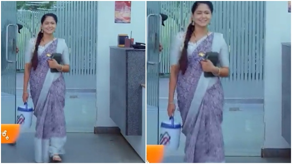 ಪತಿಗೆ ಊಟ ಕೊಂಡೊಯ್ದ ಪಾರು