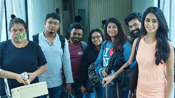 ಮುಂಬಯಿಯಿಂದ ಮಂಗಳೂರು ವಿಮಾನ ನಿಲ್ದಾಣ ಕ್ಕೆ ಆಗಮನ