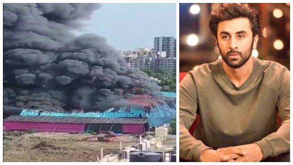Ranbir Kapoor And Shradha Kapoors New Movie Set In Mumbai Catches Fire Ranbir Kapoor And Shradha Kapoors New Movie Set In Mumbai Catches Fire