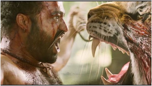 The VFX breakdown Video of the Tiger Attacking Bheem from RRR GoeS Viral