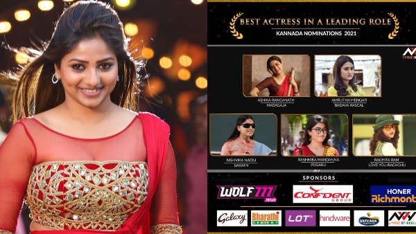 'ಸೈಮಾ'ಗೆ ರಚಿತಾ ರಾಮ್ ನಾಮಿನೇಟ್! 'ಸೈಮಾ'ಗೆ ರಚಿತಾ ರಾಮ್ ನಾಮಿನೇಟ್!