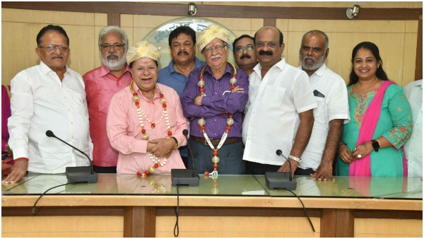 Film Chamber Felicitate Senior Comedy Actor Umesh On His 62 Year Journey Film Chamber Felicitate Senior Comedy Actor Umesh On His 62 Year Journey