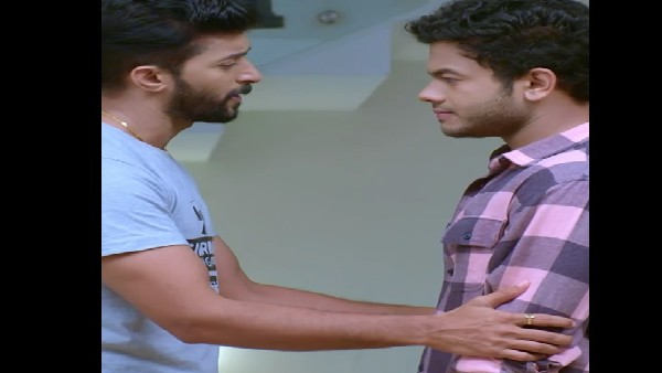 ಪ್ರೀತುವನ್ನು ತಬ್ಬಿಕೊಂಡ ಆದಿ 