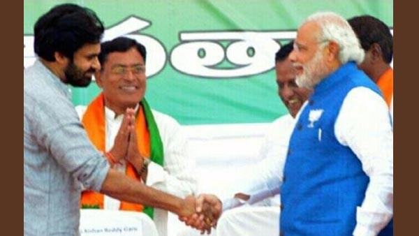 ಪವನ್ ಕಲ್ಯಾಣ್ ಜೊತೆ ಬಿಜೆಪಿ ಮೈತ್ರಿ