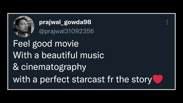  ಒಂದೊಳ್ಳೆ ಫೀಲ್ ಗುಡ್ ಮೂವಿ 