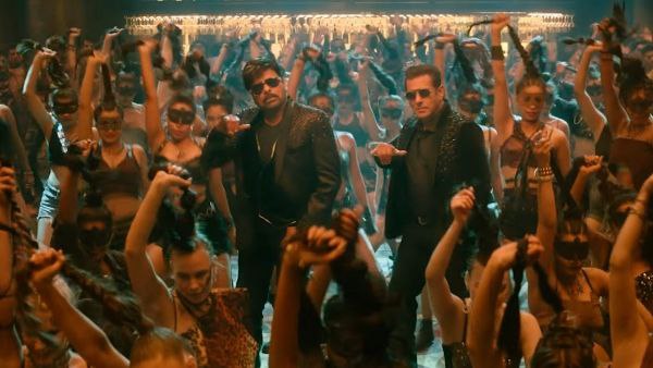 Godfather first song promo: Chiranjeevi and Salman Khan shakes leg together Godfather first song promo: Chiranjeevi and Salman Khan shakes leg together