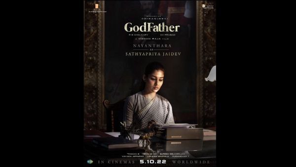 Nayantharas firstlook poster from GodFather has been revealed