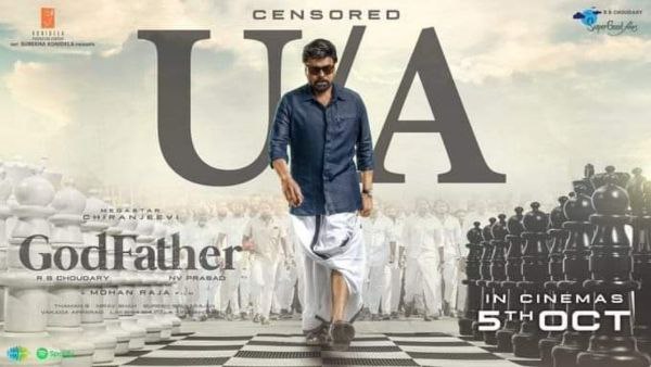 Chiranjeevi and Salman Khan starrer Godfather censored with U/A certificate Chiranjeevi and Salman Khan starrer Godfather censored with U/A certificate