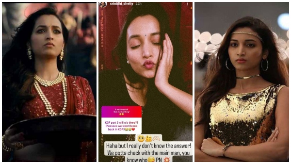  KGF- 3 ಚಿತ್ರದಲ್ಲಿ ರೀನಾ ವಾಪಸ್?