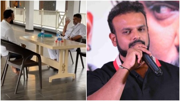 ಡಿಕೆಶಿ ಭೇಟಿ ಮಾಡಿದ ಉಮಾಪತಿ 