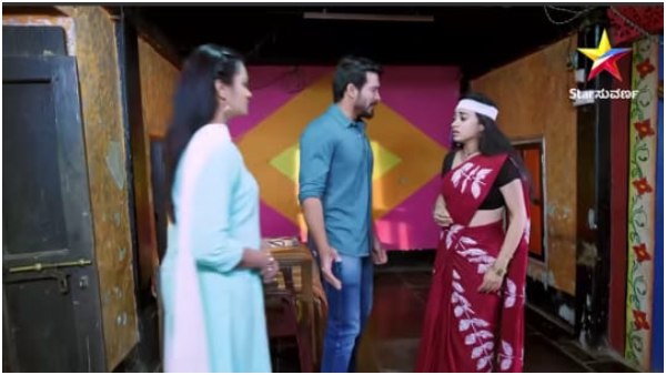 ಹೂವಿಯ ಜೊತೆಗಿದ್ದಾಳೆ ದೀಪ್ತಿ 