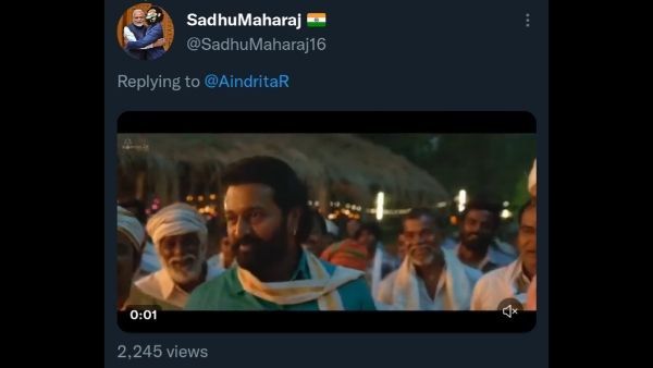  ಕಾಂತಾರ ಶೈಲಿಯಲ್ಲಿ ಐಂದ್ರಿತಾ ರೇಗೆ ಕ್ಲಾಸ್ 