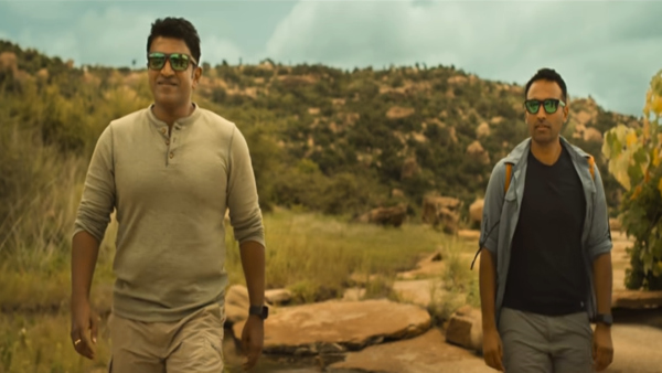 ಎಲ್ಲೆಲ್ಲೂ ರಾರಾಜಿಸಿದ 'ಗಂಧದ ಗುಡಿ' ಟ್ರೈಲರ್‌ ಪೋಸ್ಟರ್‌