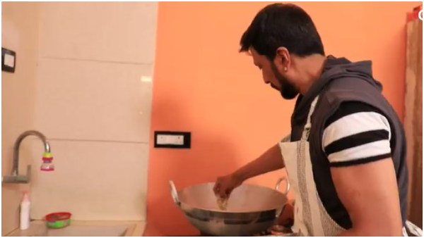 ಅಡುಗೆ ಮಾಡಿದ ಸುದೀಪ್