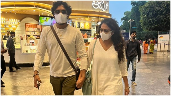 ಏರ್ಪೋರ್ಟ್ನಲ್ಲಿ ಹರಿಪ್ರಿಯಾ-ವಸಿಷ್ಠ ಏರ್ಪೋರ್ಟ್ನಲ್ಲಿ ಹರಿಪ್ರಿಯಾ-ವಸಿಷ್ಠ