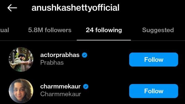 ಪ್ರಭಾಸ್ ಫಾಲೋ ಮಾಡ್ತಿದ್ದಾರೆ ಅನುಷ್ಕಾ
