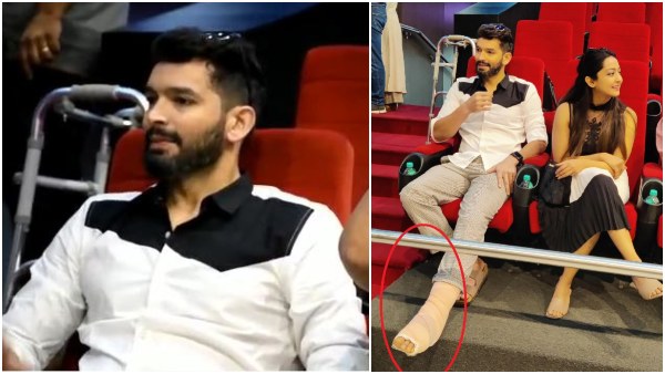 ದಿಗಂತ್ ಎಡಗಾಲಿಗೆ ಗಾಯ ದಿಗಂತ್ ಎಡಗಾಲಿಗೆ ಗಾಯ