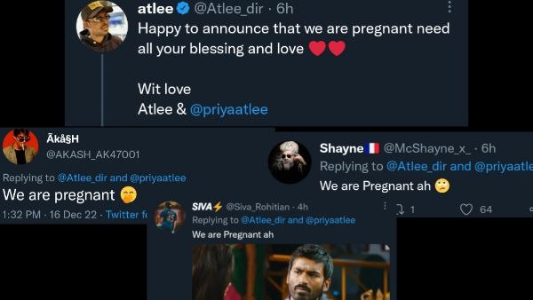 ವಿ ಆರ್ ಪ್ರಗ್ನೆಂಟ್ ಎಂದ ಅಟ್ಲಿ