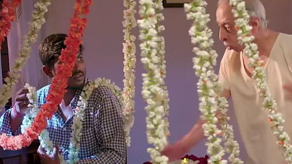 ತಾತನ ಕಂಡು ಆಶ್ಚರ್ಯಗೊಂಡ ಮನೆಯವರು ತಾತನ ಕಂಡು ಆಶ್ಚರ್ಯಗೊಂಡ ಮನೆಯವರು