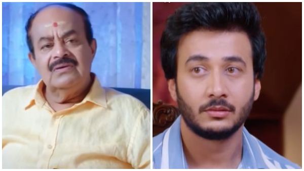 ರಾಯರ ಜೊತೆ ಮಾತನಾಡುವ ಕಾರ್ತಿಕ್ 