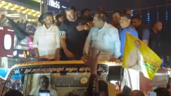 ಸತೀಶ್ ರೆಡ್ಡಿ ಪರ ದರ್ಶನ್ ಅಖಾಡಕ್ಕೆ