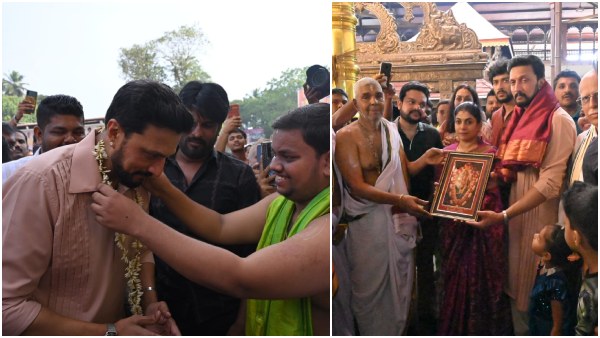 ಕಟೀಲು ದೇವಸ್ಥಾನಕ್ಕೆ ಸುದೀಪ್ ಭೇಟಿ 