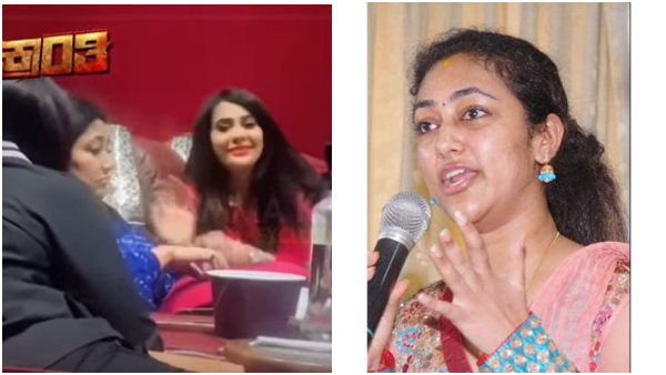 ಸ್ನೇಹಿತೆಯರ ಜೊತೆ 'ಕ್ರಾಂತಿ' ವೀಕ್ಷಣೆ