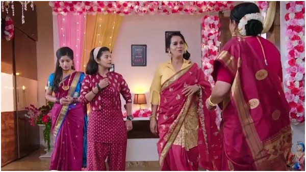 ಗಾಬರಿಯಾಗಿದ್ದಾರೆ ಪುಷ್ಪಾ ಮತ್ತು ಮಕ್ಕಳು 