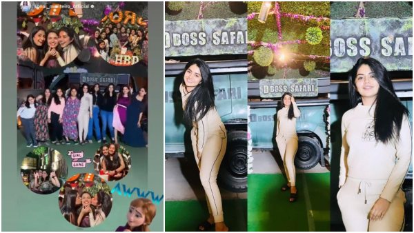 ಸ್ನೇಹಿತರೊಂದಿಗೆ ಪಾರ್ಟಿ ಮೂಡ್ನಲ್ಲಿ ಮೇಘಾ ಸ್ನೇಹಿತರೊಂದಿಗೆ ಪಾರ್ಟಿ ಮೂಡ್ನಲ್ಲಿ ಮೇಘಾ