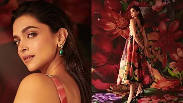 ಫ್ಲೋರಲ್ ಉಡುಗೆಯಲ್ಲಿ ಕಂಗೊಳಿಸಿದ ದೀಪಿಕಾ 